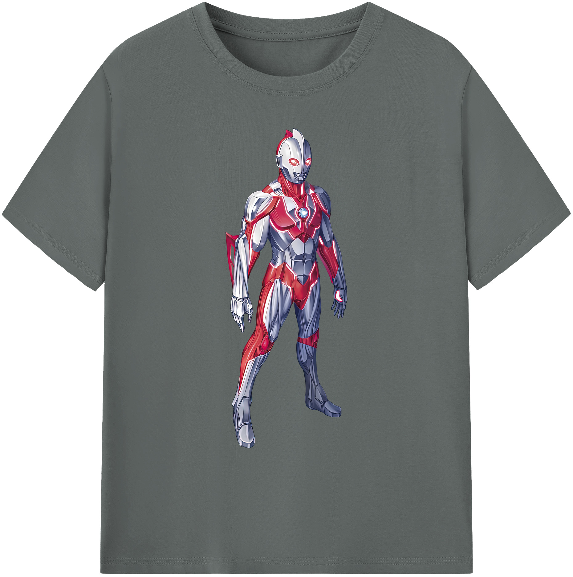 （画像用） ウルトラマン Ultraman 綿100％ メンズ半袖Tシャツ｜肌触りやわらか＆通気性
